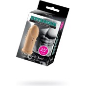 Resim Extender 9cm Uzatmalı Tekrar Kullanılabilir Prezervatif - Dolgulu Condom Sitabella Penis Klıfı, 3.5 Inç, Antenli, Lateks 