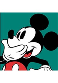 Resim Minnie Ve Mickey Mouse Çocuk Odası İçin 4 Lü Duvar Posteri 