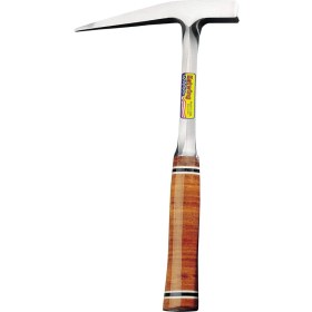 Resim Estwing E13P 13 Oz Pickhammer, Kalemtıraş Kafa, Deri Sap, Sağlam, 370 G 