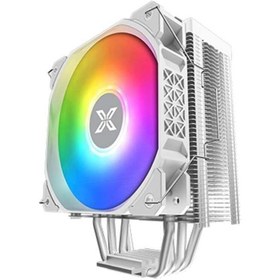 Resim Xigmatek AIR KILLER S ARCTIC BeyazLGA1700/AM5 Uyumlu 12CM ARGB CPU SOĞUTMALI FAN 