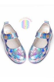 Resim Casabony Mermaid Hologram Gri Kız Çocuk Babet- Sneaker 