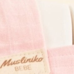 Resim Çift Katlı Muslin Emzirme Önlüğü - Şeker Pembe Muslin 