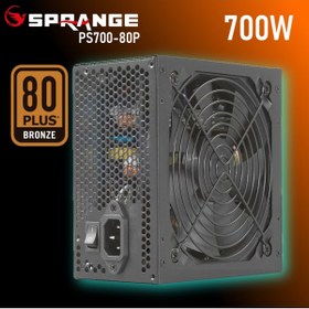 Resim SPRANGE 700w 80 Plus Bronze Power Supply Ps700-80p Psu 