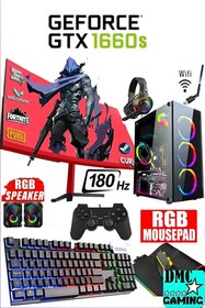 Resim DMC N305 (PUBG,GTA 5) I5 12400F,32GB RAM,512GB M.2,6GB GtX1660,24"180hz Oyuncu Masaüstü Bilgisayar 