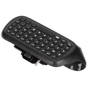 Resim Tenfowee Xbox Series X/s/one/s Kumandalara Uyumlu 2.4g Kablosuz Sohbet Klavyesi, Kulaklık Jaklı, Sili Konular, Siyah 