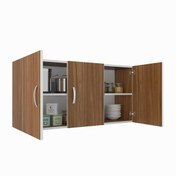 Resim Kenzlife hazır mutfak dirca22 cvz 060*120*22 mutfak banyo dolabı kapaklı raflı 