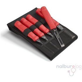 Resim Hultafors 390005 Edcs5 Düz Iskarpela Seti - 5 Parça 