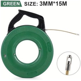 Resim Cloudstore 1 Adet 3mm Plastik Kablo Çekme Aparatı 150kg Kapasiteli Tel Alma Aracı Duvar Tesisatı 
