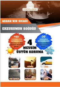 Resim CarGuard Citroen C3 Aircross Uyumlu Lüks Araba Brandası Miflonlu Oto Branda Çadır Örtü 
