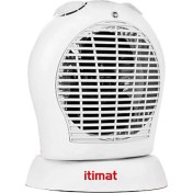 Resim Woox Itimat Itimat 10651 Oval Turbo Fanlı Isıtıcı 