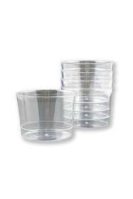 Resim Home 120 Adet Sert Plastik Tatlı Kasesi Magnolya Kabı 250ml 
