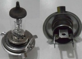 Resim 12v H4 60/55w Halojen Ampul 43t Tırnaklı 