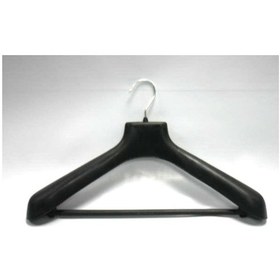 Resim 10 Lu Paket Takım Elbise Askısı Ceket Askısı Plastik Askı Siyah 