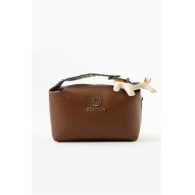 Resim Elizan Kolonlu At Detaylı Spor Taba Kadın Çantası Siyah 