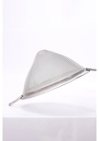 Resim Saplı Tel Süzgeç 12 Cm Paslanmaz Çelik Konik Mutfak Süzgeci Çok Renkli 