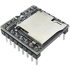 Resim Daders Home MP3-TF-16P Mini Mp3 Player Modülü Wav Ses Çalma Oynatıcı Micro Sd 