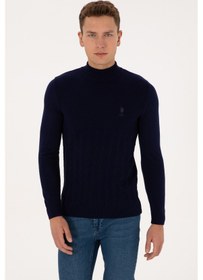 Resim U.s. Polo Assn. Erkek Lacivert Kazak /triko 50315037-vr033 Lacıvert 