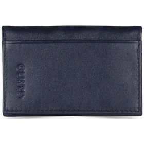 Resim Guard Leather Guard Lacivert Temi Nappa Deri Kartlık Çok Renkli 