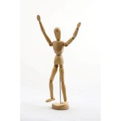 Resim Ahşap Robot Model 1 