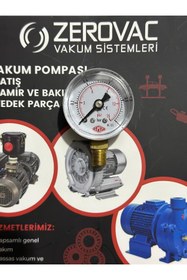 Resim SIMGA 0-1 Bar Çap Ø40 Mm Alttan Bağlantılı Kuru Tip Manometre 