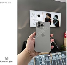 Resim Apple iPhone 16 Pro Max İkinci El TR | 512 GB | Natürel Titanyum 