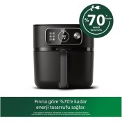 Resim 7.000 Serisi Airfryer Combi Xxl, 2200W, 8,3l, Siyah/beyaz, Yenilikçi ve Şık Tasarım 