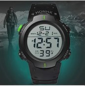 Resim Gaojunshop01 Yeşil Moda Çok Fonksiyonlu Spor Lüminesans Elektronik Saat Kronograf Alarmlı Diğer 