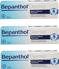 Resim Bepanthol Derma Onarıcı Bakım Merhemi 3 x 30 G 