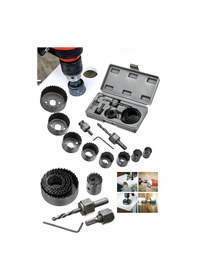 Resim Yüksek Kalite 11 Parça Ahşap Buat Kartonpiyer Alçıpan Delik Oyuk 