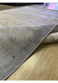 Resim Hoom Rugs Exclusive Aura 8598 Silver Özel Salon Halısı Gri Mor 