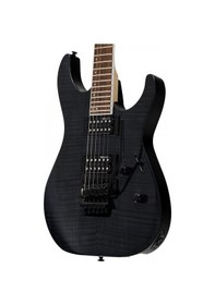 Resim Esp Ltd Lm200fmstblk M-200fm Flame Black Elektro Gitar Superstrat Gövde Sabit Köprü 