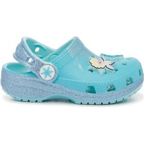 Resim Crocs Frozen Elsa Classic Clog T Terlik - 210237-10204 Mavi 