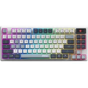 Msı Forge Gk600 Tkl Wıreless Vıolet Rgb Mekanik Linear Kablosuz Türkçe Gaming Klavye