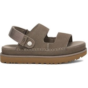 Resim Sandalet Kadın 1167399 Ugg W Goldenstar Glıde Smoke Plume Smoke Plume Açık Haki 