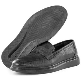 Resim Frio Hakiki Deri Erkek Günlük Klasik Ayakkabı, Loafer Klasik Ayakkabı 