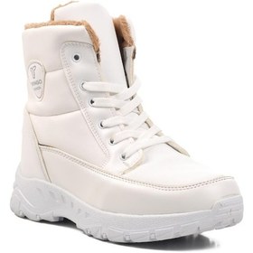 Resim Walkway Parse İçi Kürklü Beyaz Kadın Kar Botu 001 