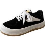 Resim Siyah Yeni Vulkanize Spor Ayakkabı Erkekler İçin Moda Rahat Ayakkabılar Spor Ayakkabı Erke Punk Sokak Stili Erkek Sneaker 56414500 Siyah 