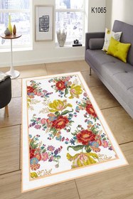 Resim Kaymaz Yatak Odası Halısı Dekhera K4065 - 100X200 / Deri Taban 