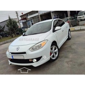Resim Fluence 2009-2012 Ön Tampon Eki-fiberglass-boyasız 