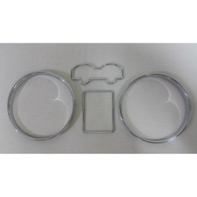 Resim NOS VW Transporter T5 Gösterge Çerçevesi , Transporter T5 Krom Gösterge Çerçevesi , T5 Gösterge Halkası 