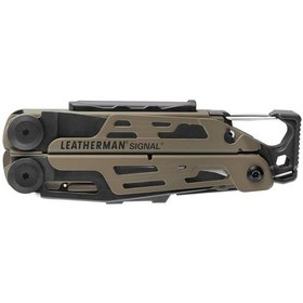 Resim Leatherman Kamp Signal Coyote Tan Multi Tool Kahverengi 