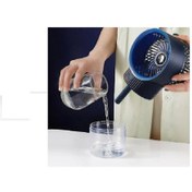 Resim Küçük Fan, Klima Soğutucu. Sessiz, Tan Mavi, 