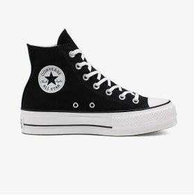 Resim Converse Chuck Taylor All Star Lift Hi Unisex Platform Siyah Sneaker 