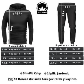 Resim Michelangelo Baskılı Eşofman Takımı Kırmızı 