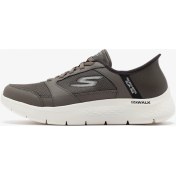 Resim Skechers Go Walk Flex - Anza Erkek Haki Yürüyüş Ayakkabısı 216504 Khk 