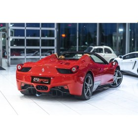 Resim Ferrari 458 Spider Difüzör Fiberglass Boyasız 