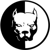 Resim Bak Karıştır Pitbull Sticker Model 2 - 15x15 Cm Siyah Renk 