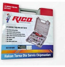 Resim Rico Havalı Kalıpçı Taşlama Seti Vızvız Takımı 