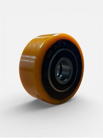 Resim Rolwal Poliüretan Transpalet Tekerleği 75X28MM 