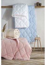 Resim Çift Kişilik Ranforce Yorgan-pembe Çok Renkli 